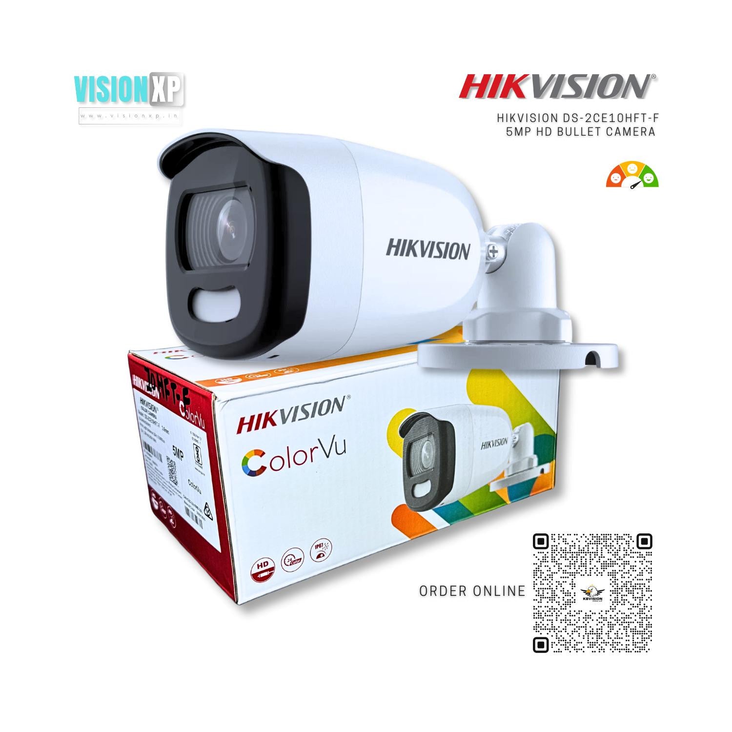 Hikvision DS-2CE10HFT-F 5MP HD Bullet Camera Hikvision DS-2CE10HFT-F 5MP HD Bullet Camera